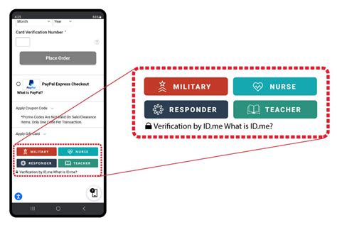 id me military discount codes.